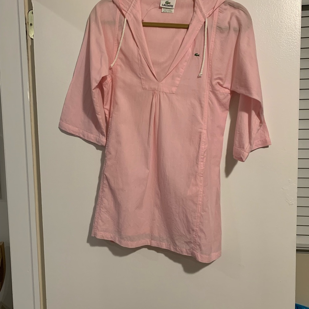 Lacoste Shirt or Beach Cover Up